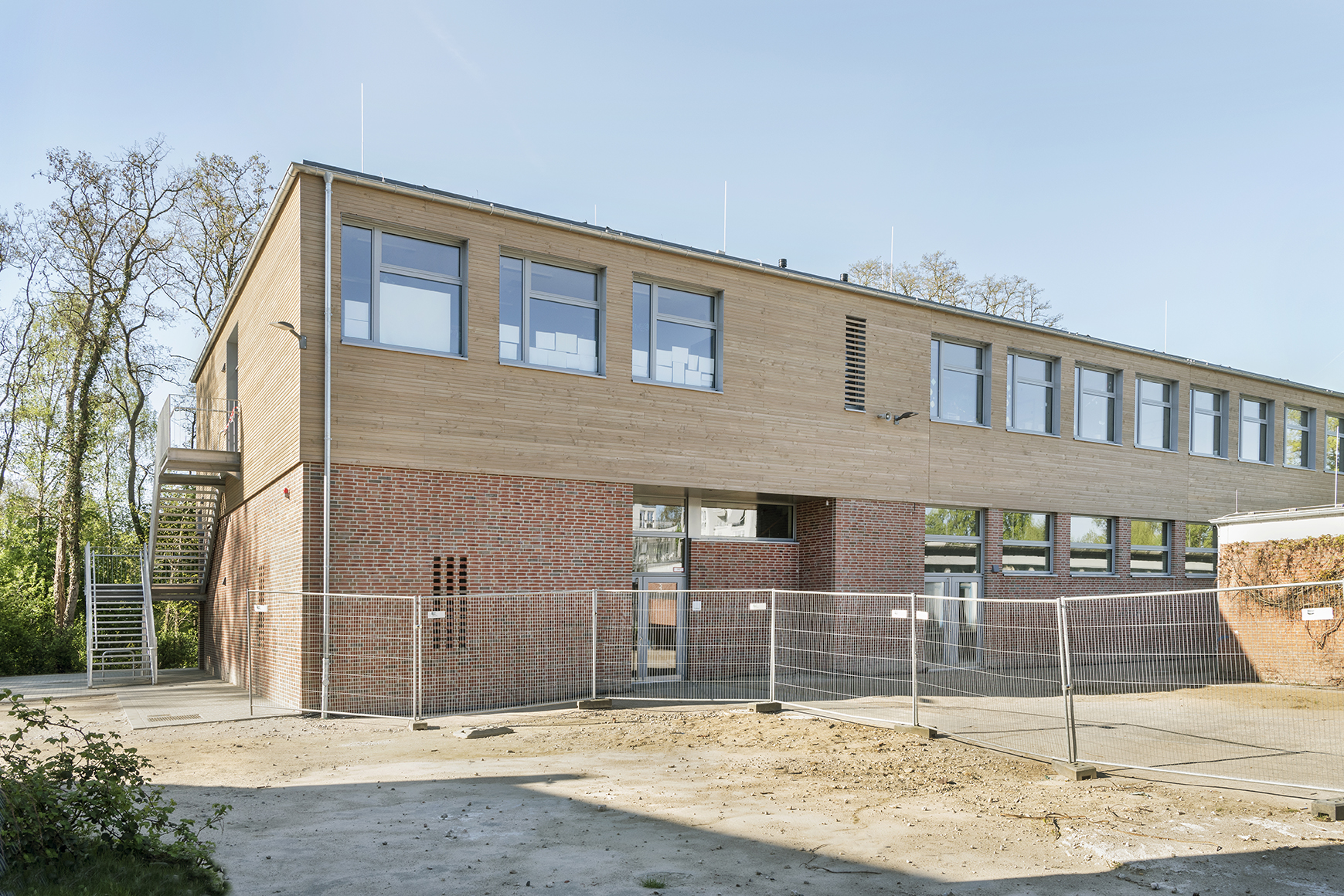 Harms Holzbau – Schule Fahrenkrön – Hamburg Harms Holzbau - Schule Fahrenkrön - Hamburg